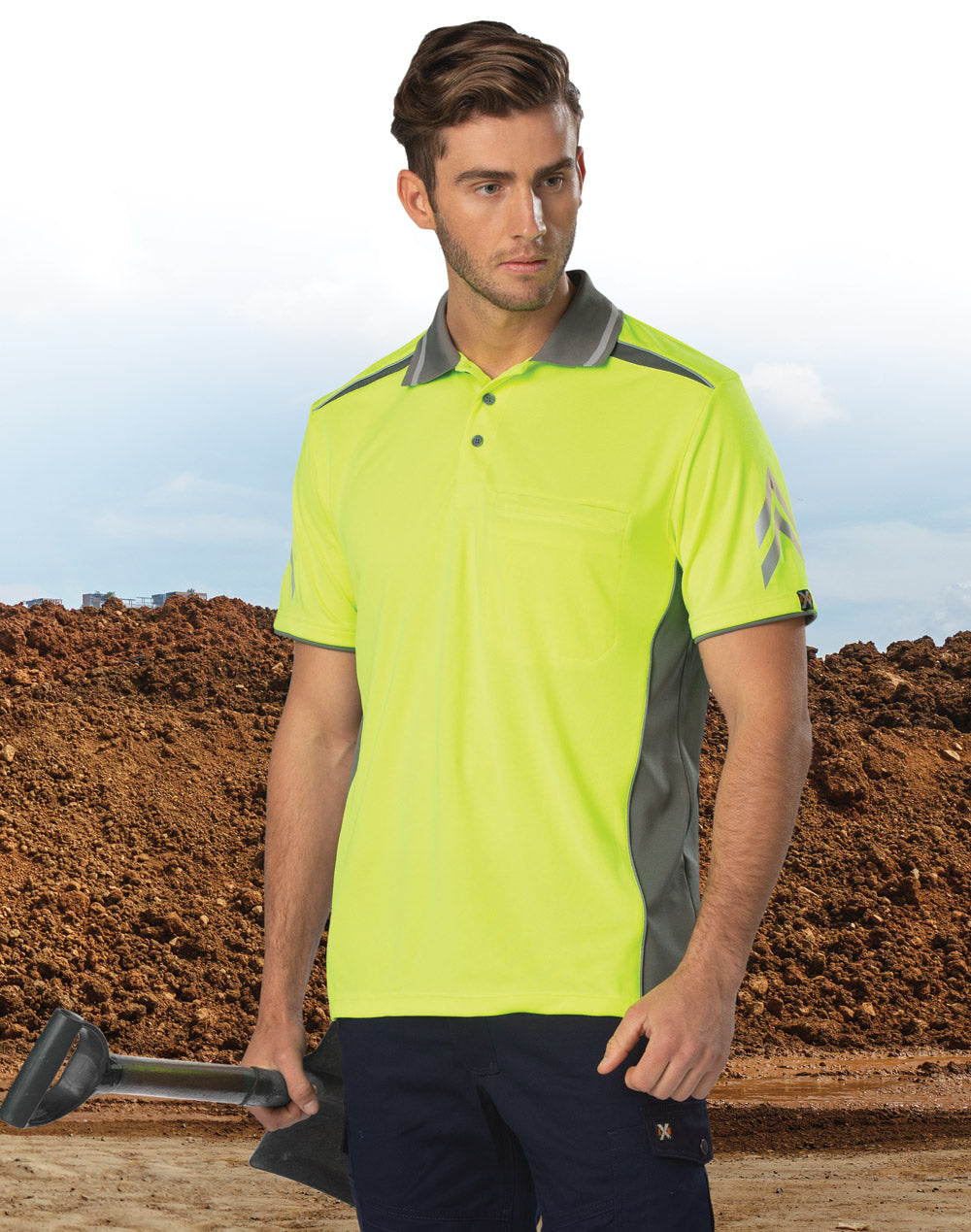 AIW - PS210 UNISEX COOLDRY® VENTED POLO