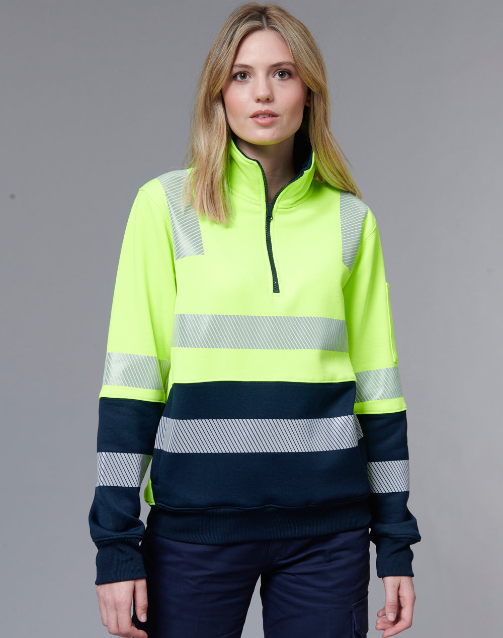 Yellow hi clearance vis jumper