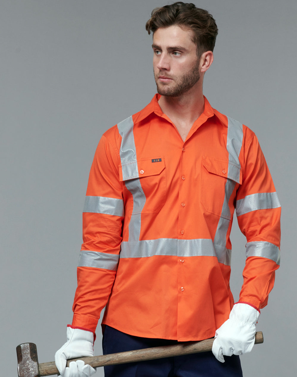 AIW- SW66 NSW Rail Lightweight Safety Shirt