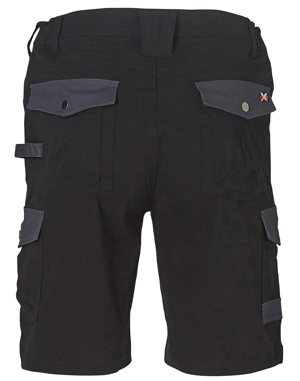 AIW - WP23 - MENS STRETCH CARGO WORK SHORTS WITH DESIGN PANEL TREATMENTS